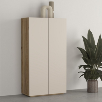 INOSIGN Schuhschrank Criss moderner Griffloser Stauschrank, Allzweckschrank, Schuhkommode Mehrzweckschrank, Breite 70 cm, inclusive 4 verstellbare Einlegeböden