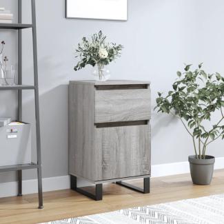 vidaXL Sideboard Grau Sonoma 40x35x70 cm Holzwerkstoff 831176
