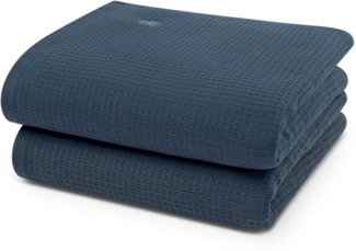 ROSS Handtücher Waffelpique, Frottier (Packung, 2-St), 100% Baumwolle