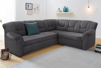 DOMO collection Ecksofa Sarafina L-Form, wahlweise mit Bettfunktion, optional mit Federkern