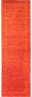 Morgenland Gabbeh Teppich - Loribaft Indus - Nova - läufer - 300 x 80 - Rot