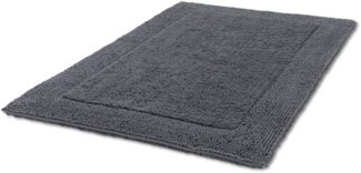 SCHÖNER WOHNEN-Kollektion Badematte Bahamas Bordüre, Höhe 30 mm, fußbodenheizungsgeeignet, Baumwolle, rechteckig, beidseitig verwendbar