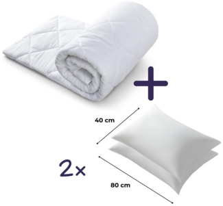 Moln Microfaserbettdecke Bettdecke Ganzjahresdecke, 300 gsm Warme Bettdecke, Füllung: 100 % Mikrofaser-Füllung, Antibakterielle Decke und Waschmaschinengeeignet