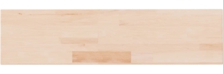 vidaXL Regalboden 80x20x4 cm Unbehandeltes Massivholz Eiche 342950