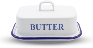 Krüger Butterdose Husum, Emaille, (1-tlg)