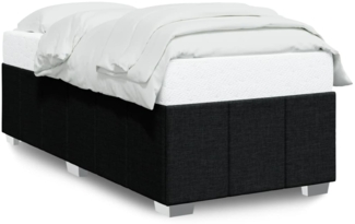 vidaXL Bettgestell ohne Matratze Schwarz 100x200 cm Stoff 3284813