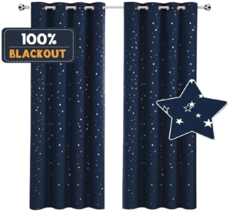 Coonoor Verdunkelungsvorhang Verdunklungsvorhänge Vorhänge Blickdicht Wohnzimmer Curtains (1 St), mit ösen Verdunkelung