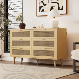 Kommode mit Schubladen, 120/40/76,5 cm, Schubladenkommode, Schubkastenkommode, Mehrzweckschrank