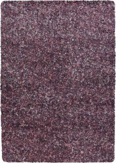 Hochflor Teppich Enrico rechteckig - 160x230 cm - Pink