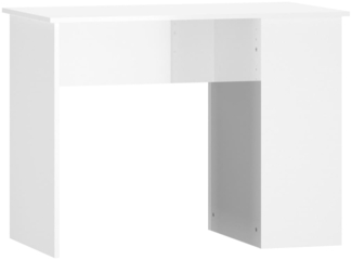 vidaXL Schreibtisch Hochglanz-Weiß 100x55x75 cm Holzwerkstoff 823026