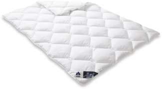 Badenia Bettcomfort Irisette Edition Steppbett Duo Winterdecke, 200x200 cm, weiß