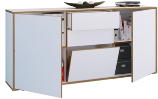 VCM Kommode Holz Kommode Sideboard Salia Breite 160 Schublade