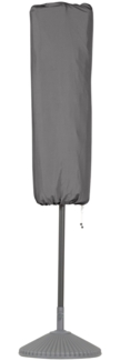 Leco Abdeckhaube zum Rechteck-Doppelsonnenschirm, anthrazit, 55x245 cm (B x H)