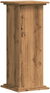 vidaXL Pflanzenständer Artisan-Eiche 33x33x80 cm Holzwerkstoff 852977