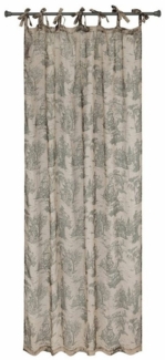 Mirabeau Vorhang Gardine Dedwen grau/leinen