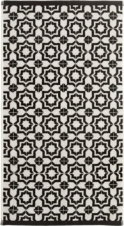 Next Handtuch Handtuch mit Kachelmuster aus 100 % Baumwolle, (1-St)