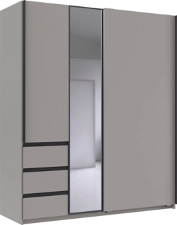 Wimex Schwebetürenschrank Stade, B: 168cm, inkl. Spiegel und von außen bedienbaren Schubladen erhältlich in verschiedenen Farben