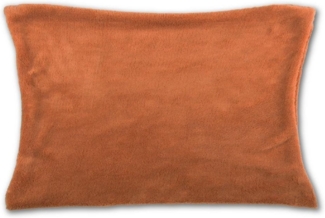 Kissenhülle Kuschel 40x60cm Kissenbezug Dekokissen Auswahl: terracotta - ochre ohne Füllung