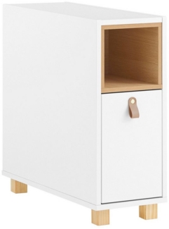 SoBuy Nachttisch FBT161, Beistelltisch Sofatisch Nachttisch schmal Nachtkommode Aktenschrank