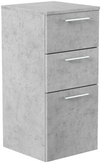 Midischrank 75cm Beton : Beton