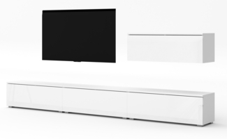 AX LIVING Sevdayla Boxspringbett mit Bettkasten 160x200 Bett Schwarz