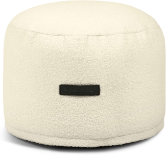 Sitzsack ‘Mini‘, Bezugstoff - Teddy, 100% Polyester, Cream, 30x40x40 cm cm.