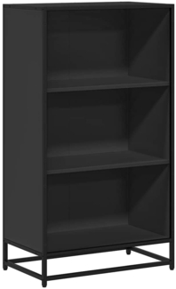 vidaXL Bücherregal Schwarz 60x35x107,5 cm Holzwerkstoff 849114