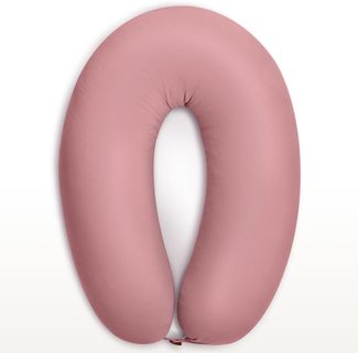 sei Design Stillkissenbezug 190×30 cm – Premium Jersey Ersatzbezug für Stillkissen XXL – weich, elastisch & pflegeleicht – mit Tasche & XXL-Reißverschluss – Oeko-TEX – Sand | Rosa | Grau | Mint