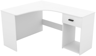 Eckschreibtisch Cheb Schreibtisch mit Schublade 155x125x75cm