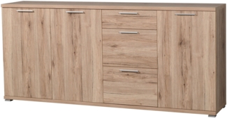Sideboard Trend / Top , Holzwerkstoff , Holzfarben , 192 x 88 x 40 cm