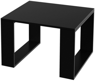 ML-DESIGN Couchtisch Wohnzimmertisch im modernen Stil Kaffeetisch für Wohnzimmer oder Büro, Quadratischer Beistelltisch Sofatisch Kufenbeine Tisch 65x40 cm