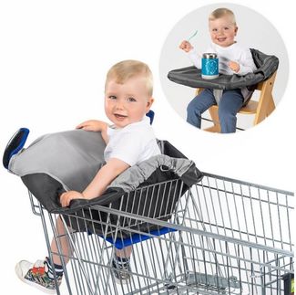 Reer Kindersicherung Reer Hygiene Cover Bezug für Einkaufswagen