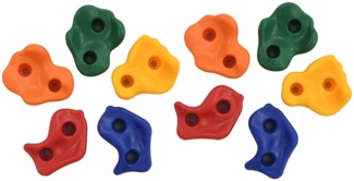 vidaXL Klettersteine 30 Stk. PE Mehrfarbig 3094304