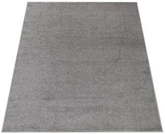 KADIMA DESIGN Teppich waschmaschinenwaschbar Unifarben Küche, Flur Waschbarer Teppich, Rechteckig, Höhe: 12 mm, Florhöhe: 8 mm, 100% Polypropylen, Rechteckig, 60x100 cm, Anthrazit
