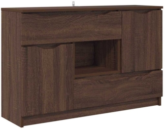 vidaXL Sideboard Braun Eichen-Optik 100 x 30 x 65,6 Holzwerkstoff 888794