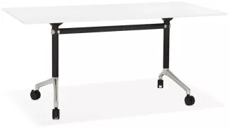 Kokoon Design Schreibtisch Helpe Holz Weiß 160 cm