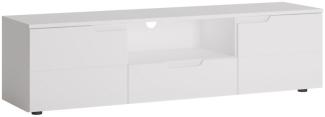 Lowboard Paris TV-Unterschrank 160 x 40 x 43,7 cm 2-türig grifflos