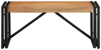 vidaXL Couchtisch 80x40x35 cm Massivholz Akazie 4016678
