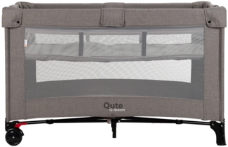 Qute Reisebett Q-Dream Jeans Taupe Taupe