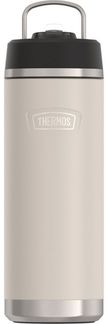 THERMOS Isolierflasche ICON WATER BOTTLE, Edelstahlkörper, spülmaschinenfest, 0,71l, 12h kalt, schappsicher mit einklappbarem Flip-Strohalm