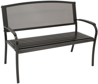 Bank COMO 2-sitzer, Streckmetall anthrazit