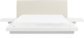 Wasserbett weiß 160x200 cm ZEN