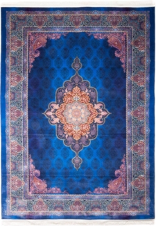 Morgenland Orientteppich - Eflin - rechteckig - 350 x 250 - Blau