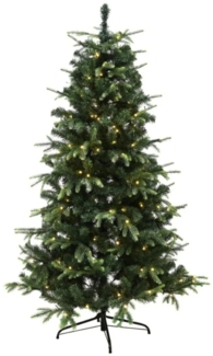 Künstlicher Weihnachtsbaum PE/PVC VIGA Klasse A 170x116 cm m/LED NORDIC WINTER (780-215)