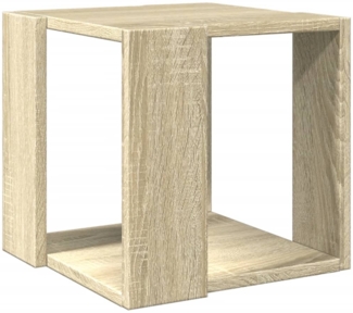 vidaXL Couchtisch Sonoma-Eiche 32x32x30 cm Holzwerkstoff 848145