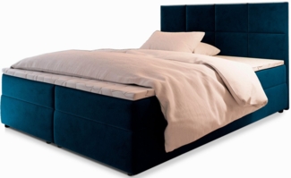 Masseno Boxbett LENA 180x200 cm mit Bonell Matratze und Topper