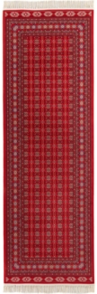 Morgenland Orientteppich - Turkaman - läufer - 400 x 100 - Rot