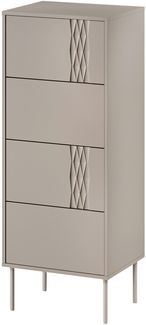 Kommode Toderko 4S (Farbe: Beige)