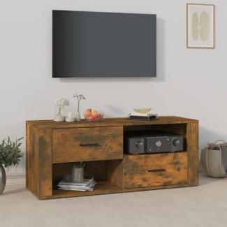 vidaXL TV-Schrank Räuchereiche 100 x 35 x 40 cm Holzwerkstoff [823104]