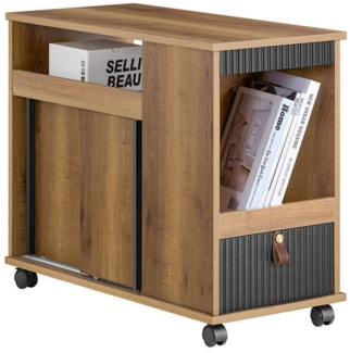 SoBuy Druckertisch FBT143, Aktenschrank Druckerständer Rollcontainer Druckertisch Sideboard Büro
